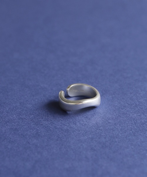 TEN. ティルトリング　silver ピンキーリング TEN. 指輪 リング SILVER925 ティルトリング レディース メンズ