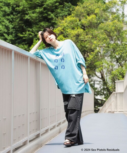 Ray BEAMS パンツ デニム ジーンズ / ダメージ レディース : ZOZOTOWN 