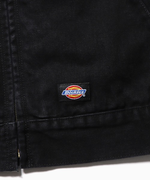 Dickies ブラック デニムジャケット XL Dickies ディッキーズ デニム ジャケット D-698 ストレッチ