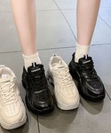スニーカー ミックス ツイード レースアップ ...の詳細画像5