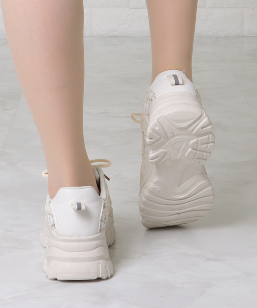 Lace Ladies（レースレディース） スニーカー ミックス ツイード