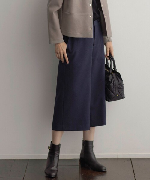 今季新品❣️自由区キュロットパンツ大きいサイズ23区アンタイトルICBジェイプレス J.PRESS（J.プレス） ワイドパンツ パンツ 「WEB限定カラーあり