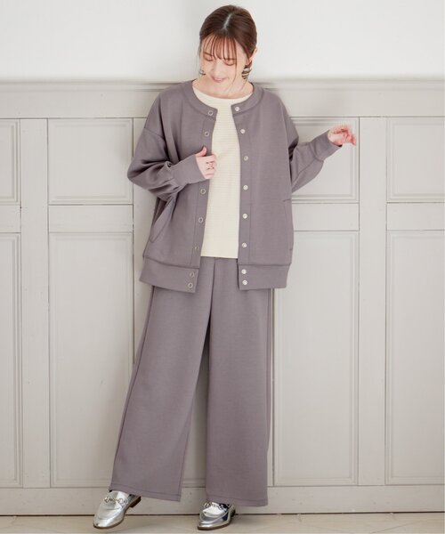 ikka カーディガン 「洗濯機で洗える」GOKU楽ダンボール