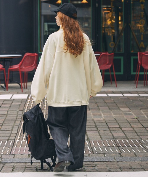 フリース トレーナー MEN'S MELROSE トレーナー スウェット ハイファンクショナル