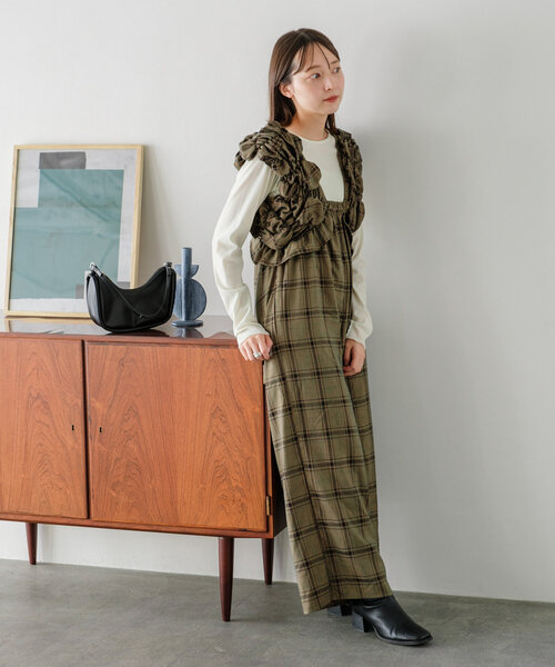 Kastane サロペット オーバーオール 「低身長サイズ/2サイズ展開