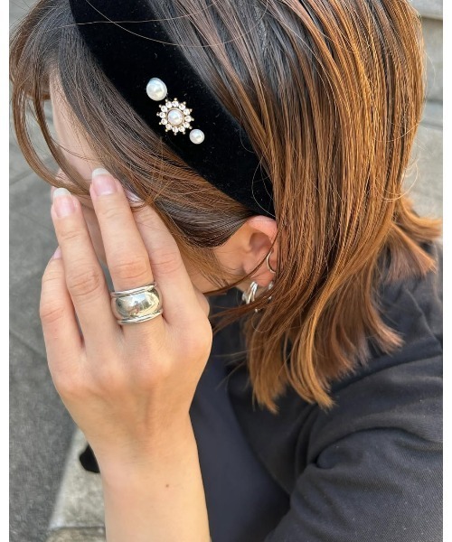 sisterjane ハートビジューカチューシャ ハートビジューカチューシャ- LAFARY ONLINE