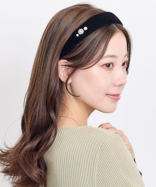 COUDRE クードル　ベロア　カチューシャ 2025年最新】coudre カチューシャの人気アイテム - メルカリ