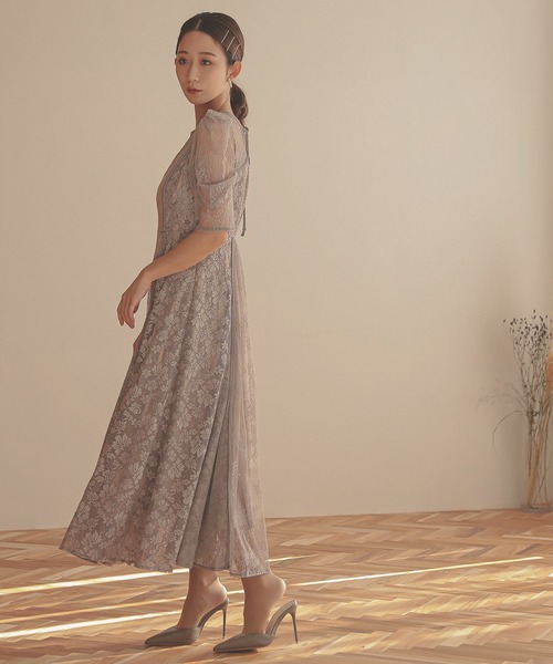 ワンピース Kanna Kana 「Kana」 半袖ワンピース M ベージュ系その他 レディース