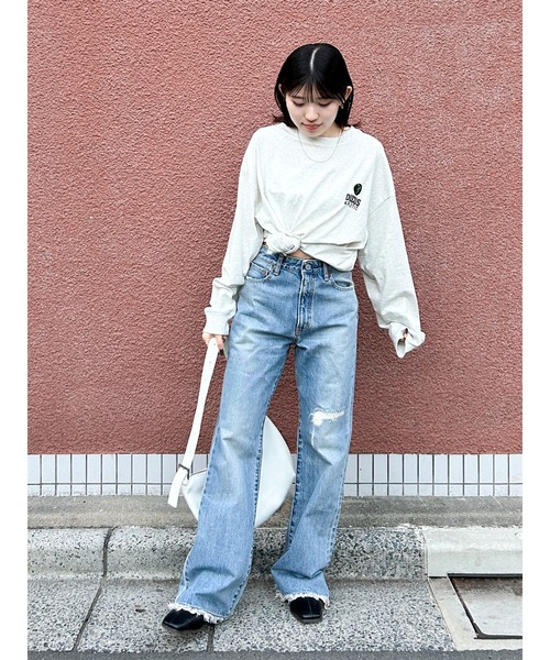 tシャツ DISCUS別注 ロゴロングスリーブTee レディース ロンt ブランド レディース（DISCUS）のおすすめ人気商品一覧