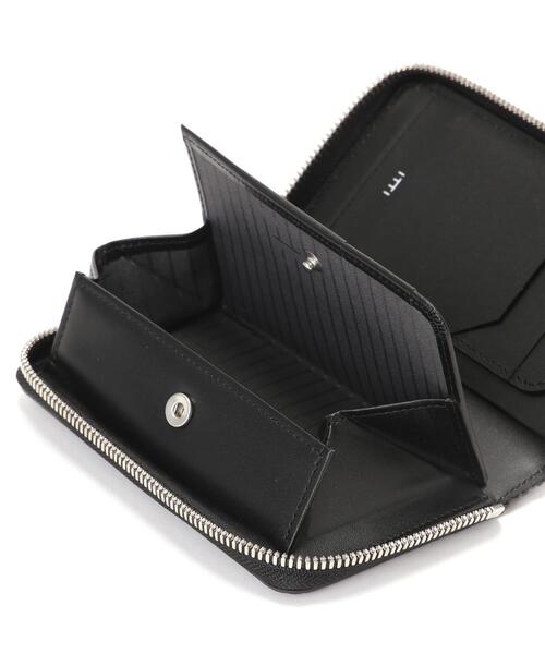 二つ折り財布 財布 ITTI/イッチ/CRISTY SMART MID WLT .5 / CROCO「2026年秋冬入荷モデル」 メンズ レディースの画像