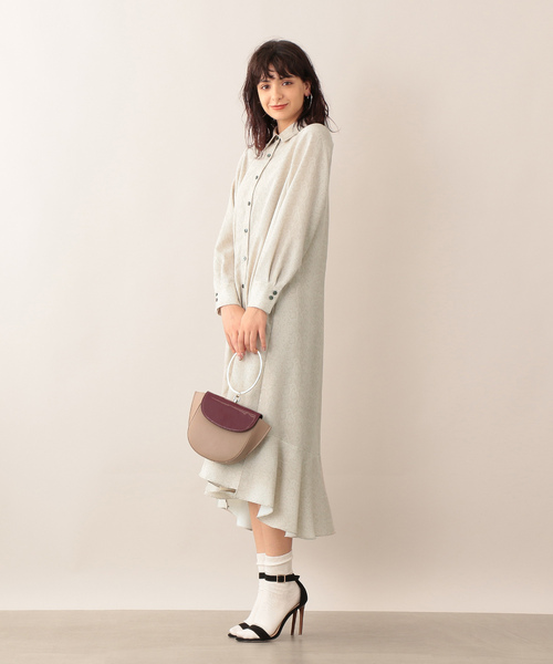 CAST:」 シャツワンピース S ベージュ レディース : 89501980 