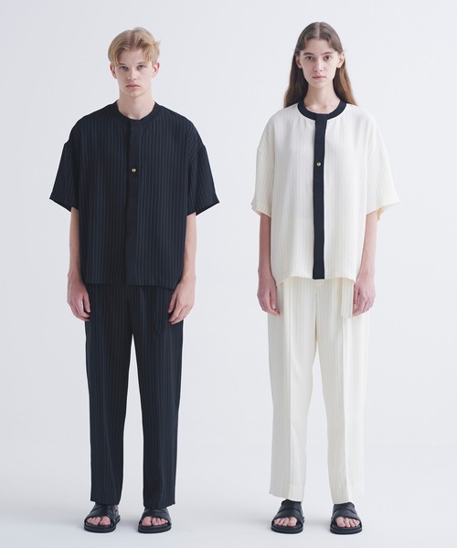 CULLNI ブラック 半袖シャツ CULLNI 「CULLNI」 半袖シャツ 0 ブラック メンズ : ZOZOTOWN