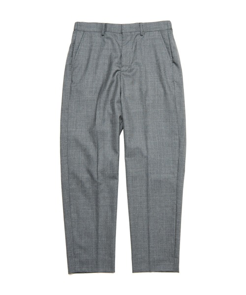 スラックス SUMMER MERINO WOOL TAPERED EASY SLACKS メンズ レディースの画像