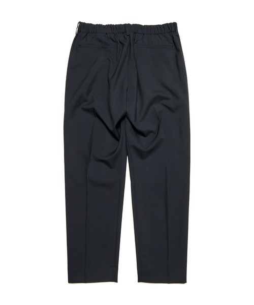 スラックス SUMMER MERINO WOOL TAPERED EASY SLACKS メンズ レディースの画像