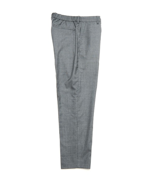 スラックス SUMMER MERINO WOOL TAPERED EASY SLACKS メンズ レディースの画像