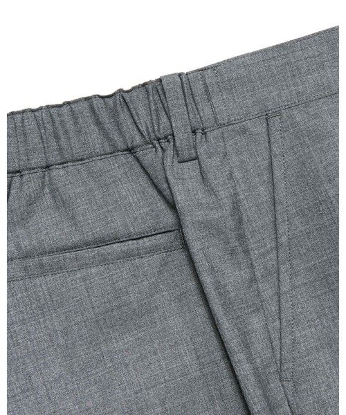 スラックス SUMMER MERINO WOOL TAPERED EASY SLACKS メンズ レディースの画像