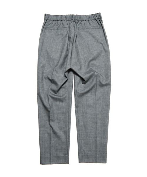 スラックス SUMMER MERINO WOOL TAPERED EASY SLACKS メンズ レディースの画像