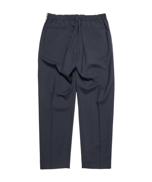 スラックス SUMMER MERINO WOOL TAPERED EASY SLACKS メンズ レディースの画像