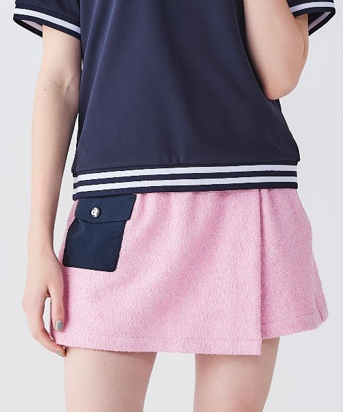 パンツ 「LADIES」ツイード風ショートパンツ レディース_13