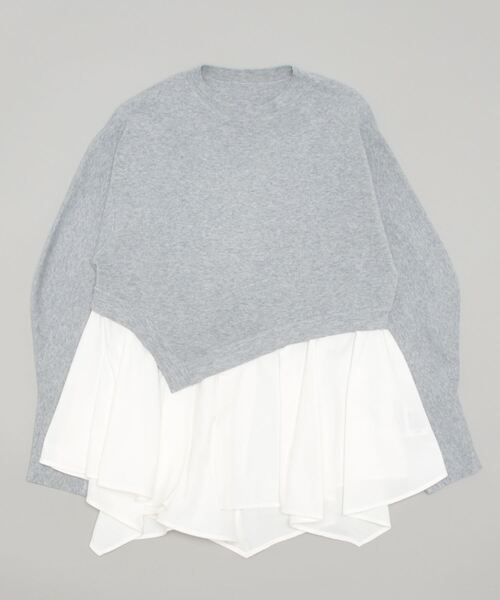 ELENDEEK（エレンディーク） 長袖ニット FREE グレー レディース