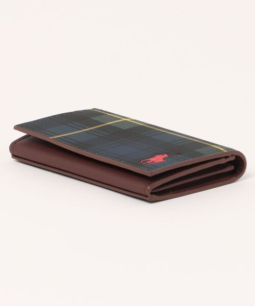 POLORALPHLAUREN ストライプ メンズ 名刺入 青 黄 紺 床革 800_00100514518431480408_01.jpg