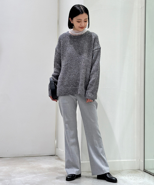 「AP STUDIO」 「scentof」スラックス 40 グレー レディース_画像6