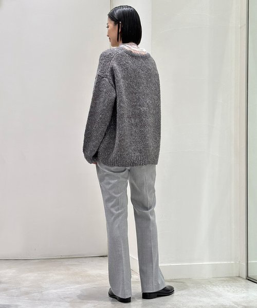 「AP STUDIO」 「scentof」スラックス 40 グレー レディース_画像8