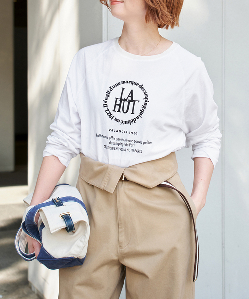 La Hutte / ラ ユット 60/2シルケット天竺Tee（Tシャツ