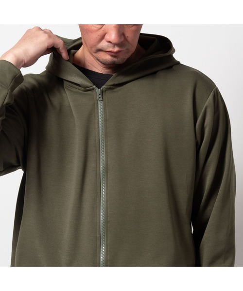 BAYBLO パーカー (SA) シルキーエアー 無地 ジップパーカー メンズ