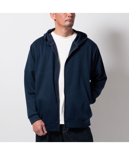 KsG ダークグレー フロントジッパー パーカー　Lサイズ KsG 「KsG」 ジップアップパーカー LARGE グレー レディース