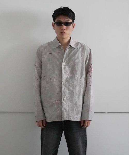 ENCOMING シャツ WELT POCKET SHIRT JACKET メンズ レディース