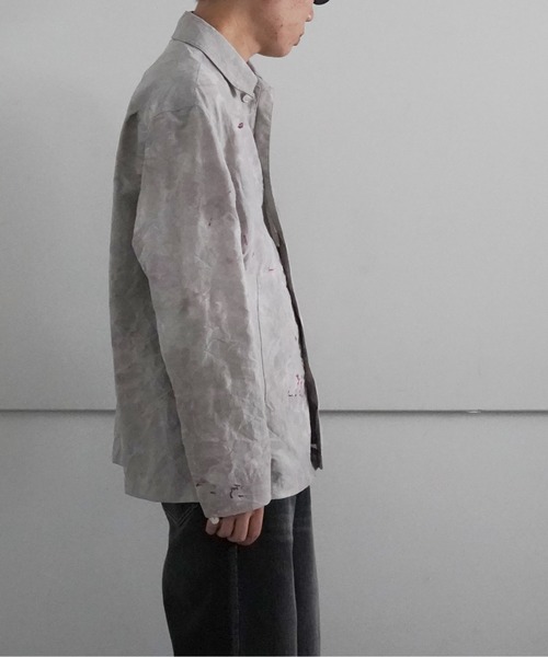 ジャケット・アウター ENCOMING WELT POCKET SHIRT JACKET BROWN ENCOMING / Welt Pockets Shirt Jacket | twelve