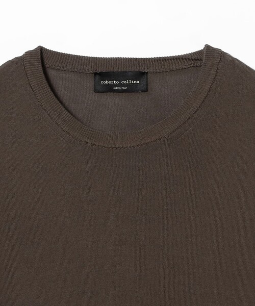 ROBERTO COLLINA サマーニット カットソー 長袖 roberto collina｜ロベルトコリーナ