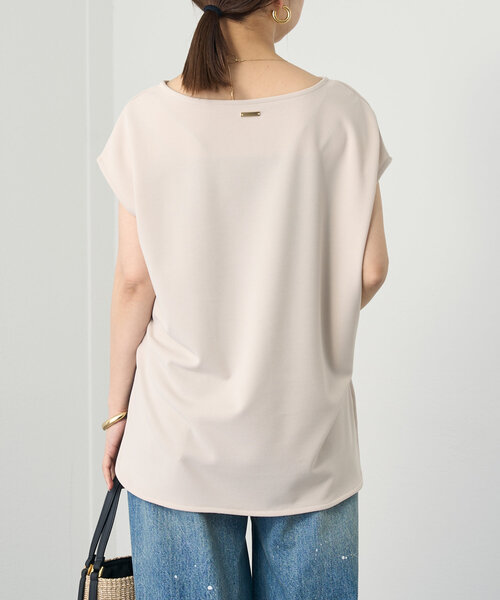 Loungedress ブラウス シャツ カットジョーゼットフレンチ