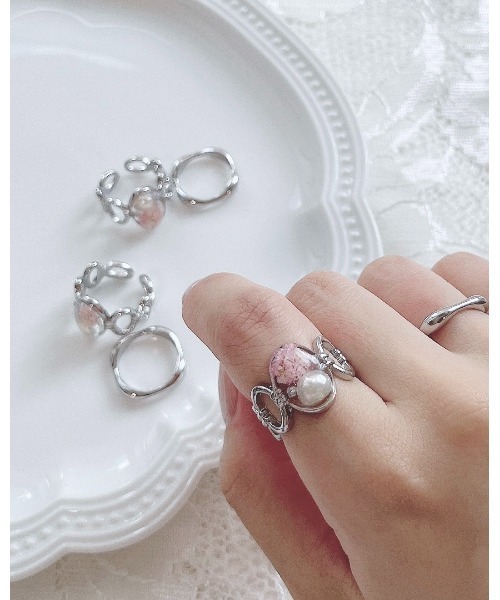 TONE（トネ） 指輪 リング 「Cheriange」朝露撫でて リングセット(MA