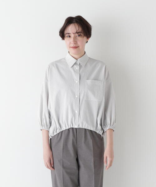 human woman / ヒューマンウーマン ◆サッカーブラウス 楽天市場】【SALE／50%OFF】◇スラブサッカーブラウス human