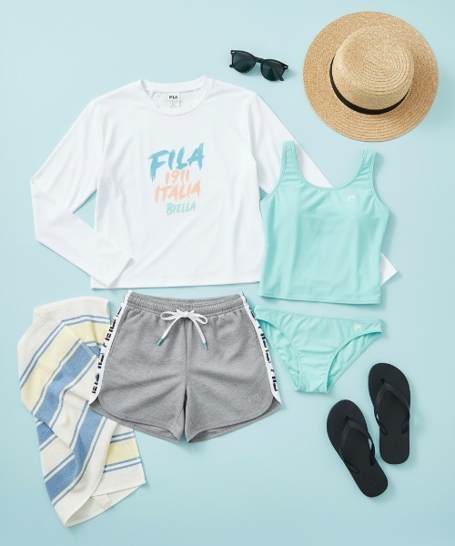 FILA（フィラ） ラッシュガード 「FILA:フィラ」レディースTシャツ+