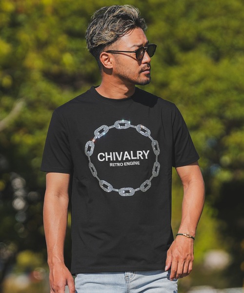adamsJUGGLER（アダムスジャグラー） tシャツ RTEGチェーンロゴ ティー 