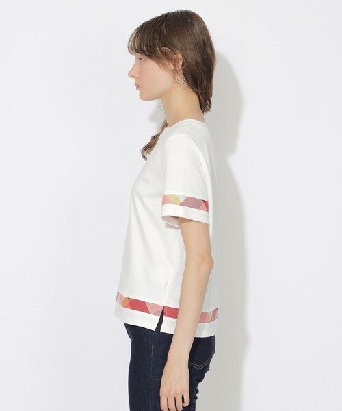 BLUE LABEL CRESTBRIDGE tシャツ 「WEB限定」バイオシルケット