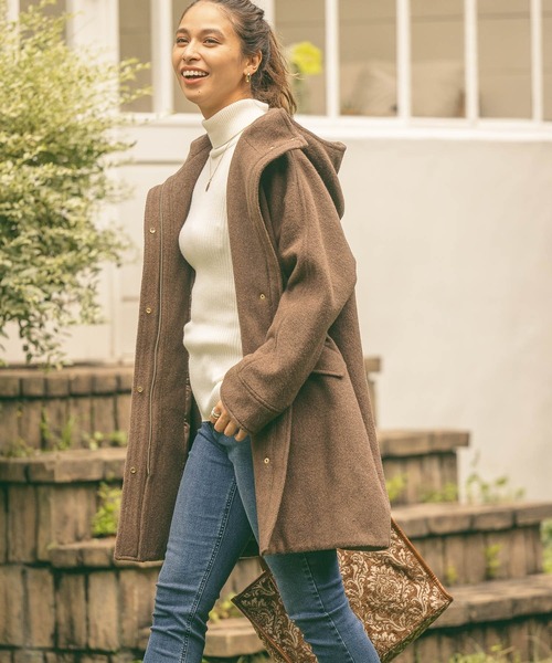 「BAYFLOW」 コート FREE ブラック レディース_画像5