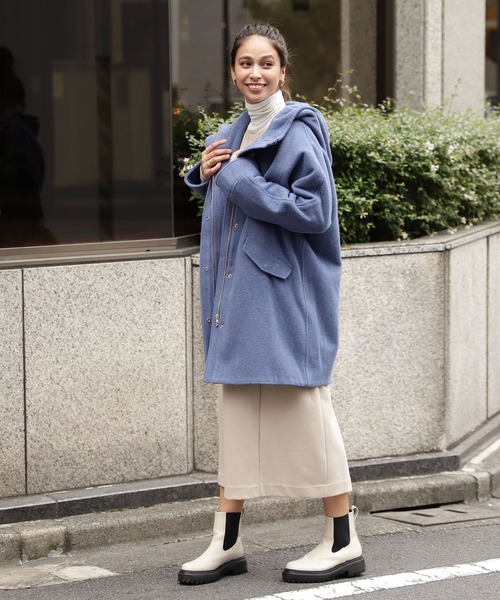 「BAYFLOW」 コート FREE ブラック レディース_画像7