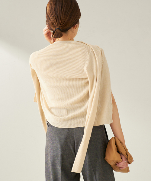 yuka ◎専用 Plage SHEER RIB CROPPED カーディガン yuka ◎専用 Plage SHEER RIB CROPPED カーディガン - メルカリ