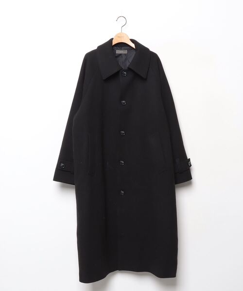 CLEL（クレイル） ステンカラーコート M ブラック メンズ : ZOZOTOWN