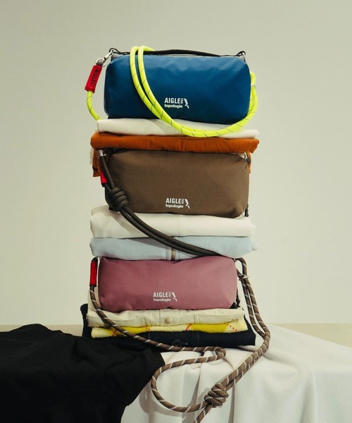 topologie トポロジー　ショルダーバッグ　ポーチ AIGLE ショルダーバッグ バッグ 撥水 Topologie トポロジー(R