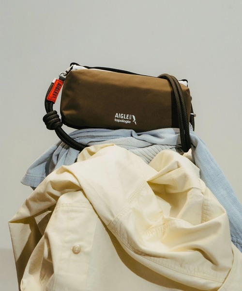 topologie トポロジー　ショルダーバッグ　ポーチ AIGLE ショルダーバッグ バッグ 撥水 Topologie トポロジー(R