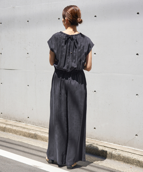 IENA オールインワン 「WEB限定/追加3」キュプラギャザーネック