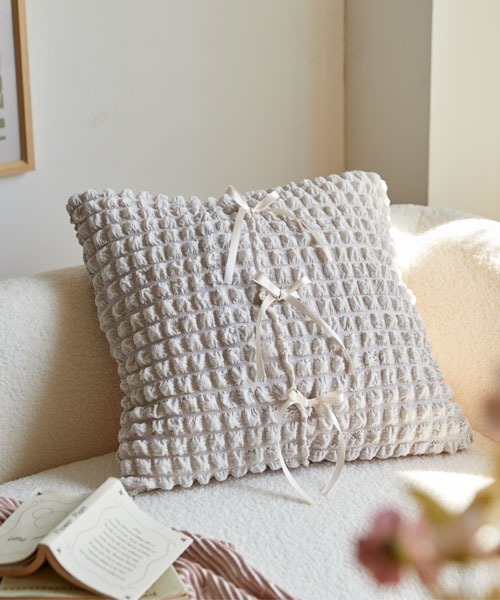 クッション クッションカバー ぽこぽこデザイン｜45×45cm用 「furry