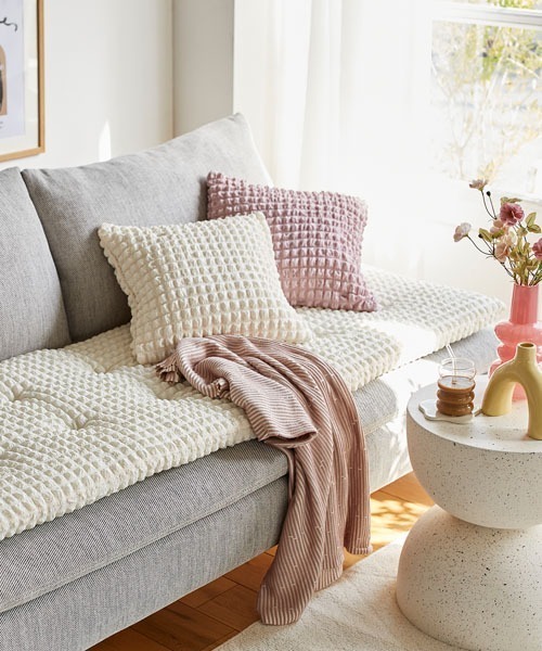 クッション クッションカバー ぽこぽこデザイン｜45×45cm用 「furry