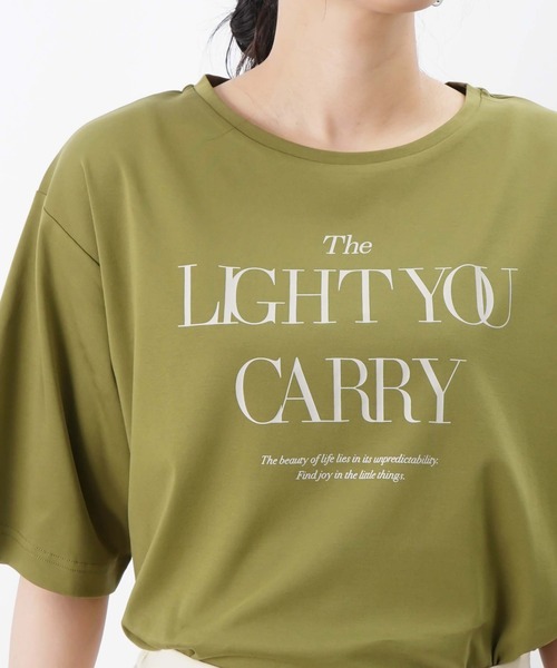 tシャツ LC/LLL シルケットロゴカットソー レディース LADY LUCK LUCA tシャツ LC/LLL シルケットロゴカットソー
