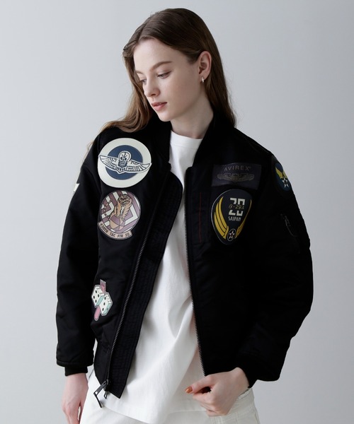 AVIREX MA1 TOPGUNモデル　レディース AVIREX（アヴィレックス） ma1 ma-1 MA-1 TOP GUN/MA-1トップガン
